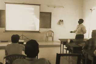instructor teaching