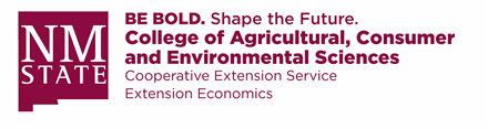 New Mexico State logo for College of Agriculture, Consumer and Environmental Sciences Cooperative Extension Service 