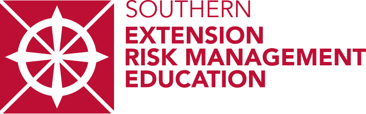logo of red text stating Southern extension risk management education