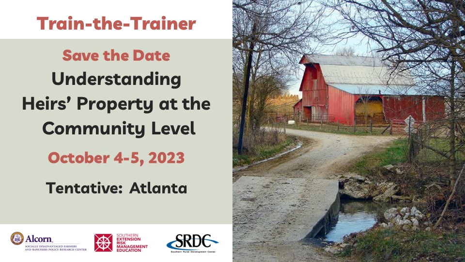 train the trainer event save the date