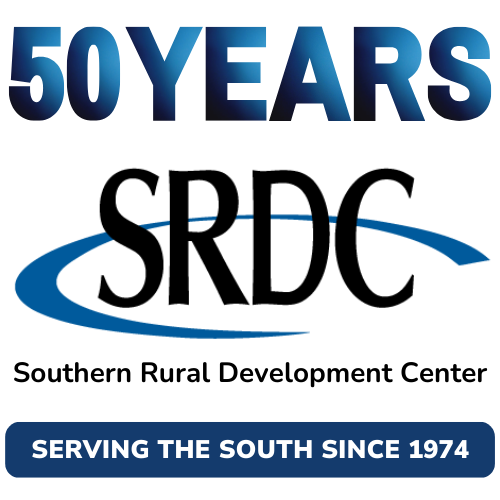 SRDC 50th anniversary logo