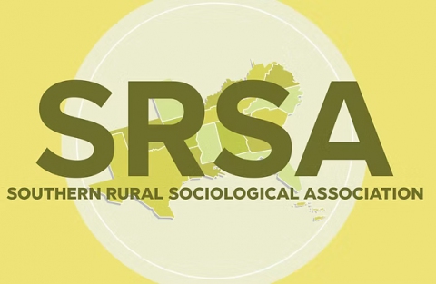 SRSA logo with text: Southern Rural Sociological Association 
